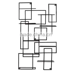 2016 Fasion Wall Mount Bottle Rack 10 Bottles Metal Wine Holder thumbnail-3