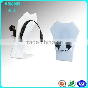 China Factory Custom High Transparent Acrylic Headphone Display Stand,acrylic Sample Stand,headset Rack thumbnail-4