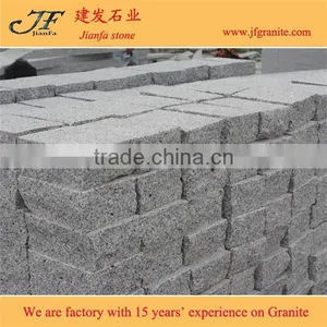 China Outdoor Cheap Paving Stone Cobble Stones G603 Grey Granite thumbnail-1
