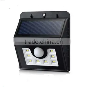 Plastic 8 LED Spot Motion Sensor Led Solar Light thumbnail-1