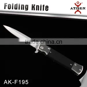 4" Pocket Knife 3Cr13 Blade G10 Handle Camping Knife Tools thumbnail-1