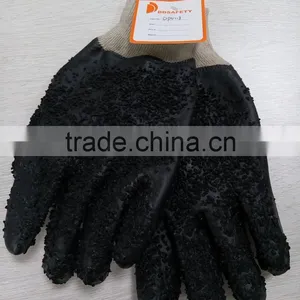 DDSAFETY Pvc Coated Glove Orange PVC Fluorescence Gloves With Safety Cuff Gloves thumbnail-6