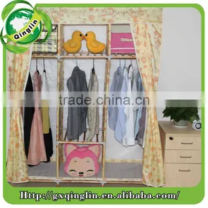 Assemble Fashion Genral Use Non-woven Clothes Storage Cabinet thumbnail-1