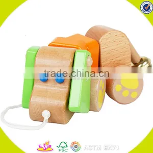 Wholesale Wooden Drag Kids Toys Most Popular Wooden Drag Kids Toys Funny Wooden Drag Kids Toys W05B103 thumbnail-1