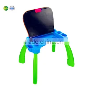 Children Touch Screen Leaning Desk , Touch And Learn Activity Table Set From Dongguan ICTI Factory thumbnail-2