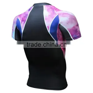 Wholesale Custom High Quality Men t Shirt Latest Design Gym Wear Muscle Fitness t Shirts for Men thumbnail-2