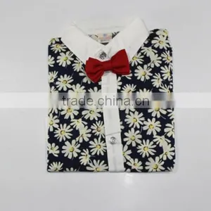 2016 New Design Boy's Shirt /100% Cotton Printing Shirt/ Flower Printing thumbnail-6