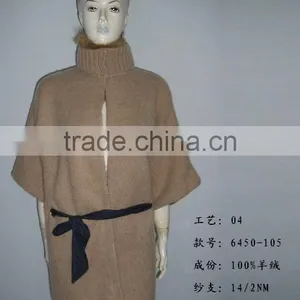 Cashmere Sweater---100% Pure Cashmere Cardigan Coat thumbnail-1