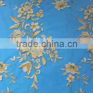 Manufacturer Supplier Dubai Fashionable Lace Dress Fabric thumbnail-3