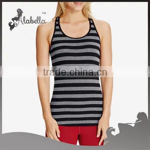 Stripy Underwear Seamless Bow Back Tank Top thumbnail-1