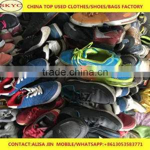 Dongguan High Quality Cheap Used Shoes Suppliers Mixed Gender Stock Second Hand Shoes for Africa Nigeria Buyers thumbnail-3