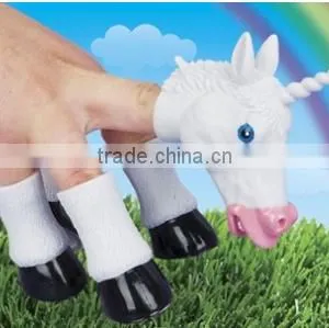 UNICORN HAND PUPPET ,adult Unicorn Hand Puppet thumbnail-1