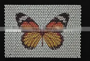 Latest Fashion Rose Laser Cut Nailhead Transfer Design Hotfix Motif Iron On T-shirt thumbnail-6