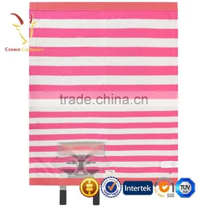 Super Soft Luxury Knitted Cashmere Throw Blanket With Fox Pattern thumbnail-2