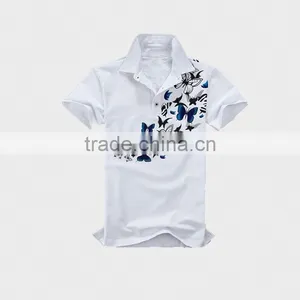 2015 China SupplierSummer Men's Polo Shirt With Ribbon thumbnail-1