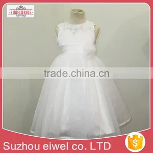 Sleeveless Organza Flower Girl Dress for 2-6 Years Girl thumbnail-1