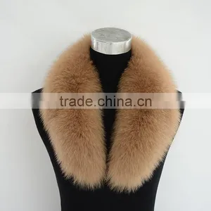 Myfur Wholesale Natural Red Fox Fur Collar Detachable Real Fur Collars thumbnail-6