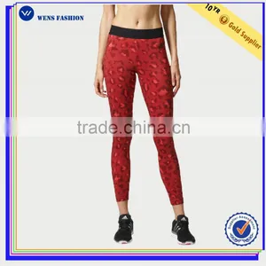 Custom Sportswear Clothes Womens Athletic Fitness Pants Leggins Printed Yoga thumbnail-1