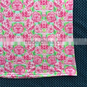 QL-448 New Products Rose Pattern Knee-length Vest Dress Women Without Dress for Pictures 2016 thumbnail-2