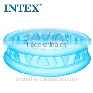 INTEX Soft Blue Inflatable Pool Swimming Pool thumbnail-1