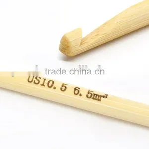 Bamboo Crochet Hooks( US Size 10.5/6.5mm ) 15cm, Sold per Pack of 5,Fashion thumbnail-1