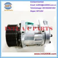 Sanden Compressor for Caterpillar 0190504232 CAT372-9295 24V thumbnail-1