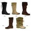 Lady''s Boots With TPR Outsole, Microfibre Upper thumbnail-1
