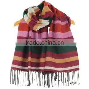 Factory Supplier Newest Strip Pashmina Scarf From Manufacturer thumbnail-6