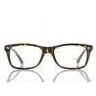 Cellulose Propionate Retro Eyeglass Frames For Mens In Fashion , Black Rectangular Shaped thumbnail-1