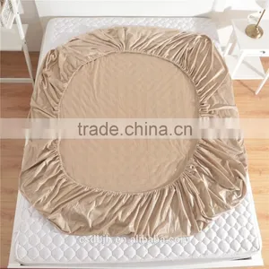 2017 NEW DESIGN SUPER SOFT MICROFIBER CAMEL 4PCS BEDDING SET thumbnail-5