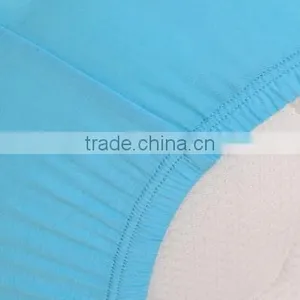 China Suppliers 100% Cotton Fabric Elastic Fitted Sheet for Baby thumbnail-3