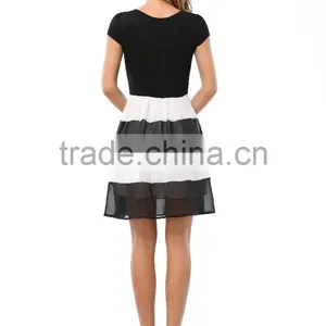 Knee Length Fashion Designer Ladies One Piece Party Dress Knitted Sweater Women Dresses SD66 thumbnail-4