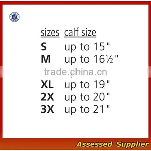 Custom Medical Zipper Compression Sock, Compression Beige Socks, Open Toe Knee Length Calf Sleeves--ZP00114 thumbnail-4