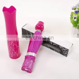 Eco-friendly Rose Handle Bottle Umbrella thumbnail-6