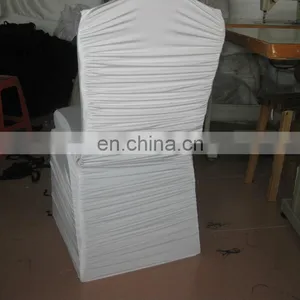Spandex/lycra Chair Cover in White Color for Wedding thumbnail-1