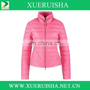 Hot Womens Light Weight Goose Down Coat in Fashion Style thumbnail-1