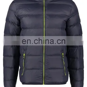 Men Shiny 100% Polyester Down Jacket thumbnail-1