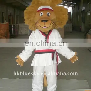 2012 Long Plush Lion Mascot Costume thumbnail-1