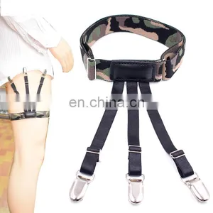 Newline Design Mens Fashion Adjustable Shirt Stays Shirt Garters thumbnail-1