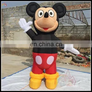 3M Promotional Inflatable Mickey Mouse Cartoon Mascot Advertising Mickey Mous Model On Sale thumbnail-1