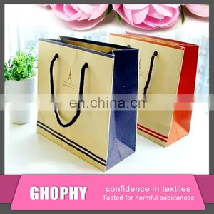 Customized Paper Gift Bag, Cheap Christma Gift Bag, Paper Carry Bag thumbnail-6
