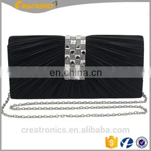Fashion Women Party Stone Clutch Bags Box Clutch Handmade Satin Rhinestones Evening Bag Crystal Acrylic Clutch Bag thumbnail-1