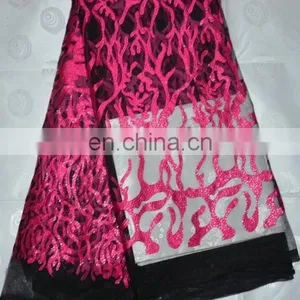 2015 New Arrival High Quality African Cord Lace Fabric(FL715)high Quality/best Price/in Stock/popular/fashion/prompt Delivery thumbnail-1
