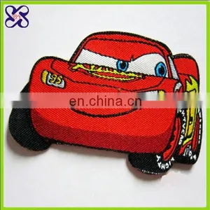Car Pattern Embroidery Woven Label Patch for Decoration thumbnail-1