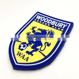 Custom Logo Soft Silicone Rubber PVC Patch thumbnail-2