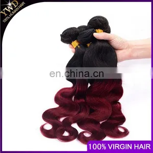 Ombre Hair Extensions Cheap 8A Brazilian Virgin Hair Body Wave1B/BUG Brazilian Human Hair Weave Bundles 10-26inch Paypal Accept thumbnail-2