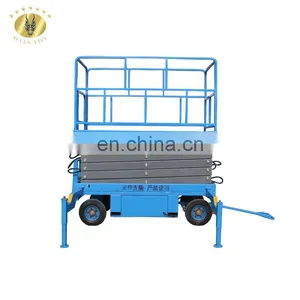 7LSJY Shandong SevenLift 12 Meter Extension Portable Movable 300kg Mobile Hydro Mini Lifter Platform Ladder for Painting thumbnail-6