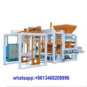 QT4-18 Cheap Automatic Hydraulic Concrete Hollow Block Machine /paver Tile Block Making Machine thumbnail-4
