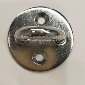 Plate HKS3214 For Sail Boats & Yachts Stainless Steel Round Pad Eye thumbnail-4