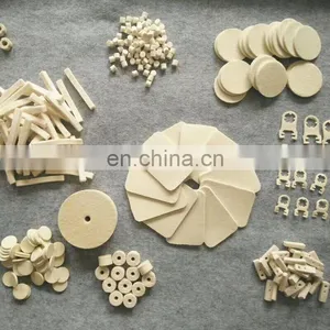 Custom Various Shapes and Sizes Wool Felt Seals Pad Mechanical Seal Element thumbnail-1